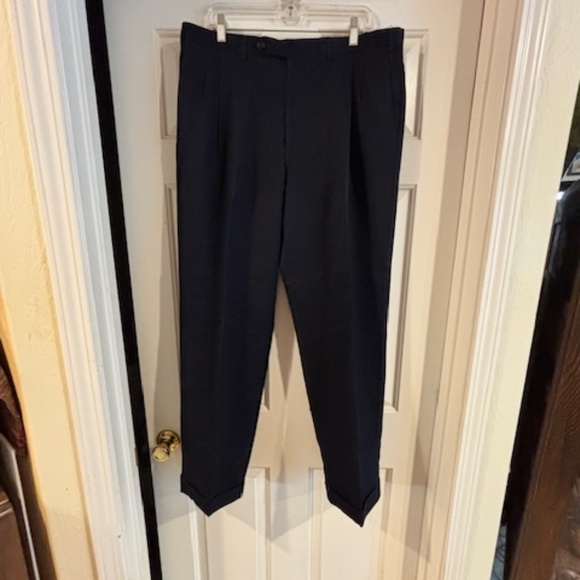 Joseph Abboud for Nordstrom Mens double breasted cuffed Suit- Excellent cond. - Picture 6 of 9